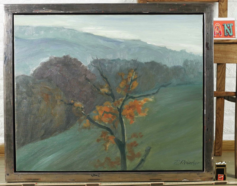 Philipp Reisacher Acrylgemälde Baum
