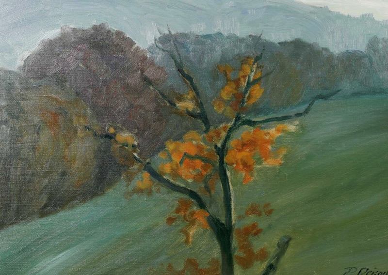 Philipp Reisacher Acrylgemälde Baum