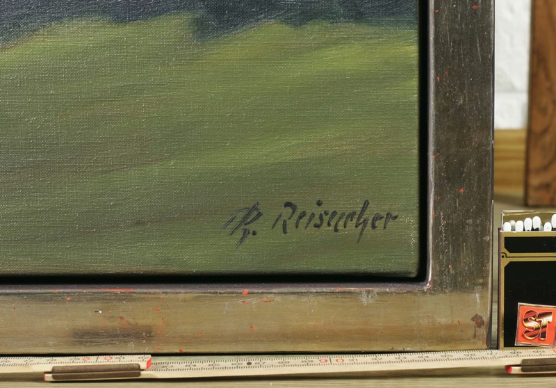 Philipp Reisacher Acrylgemälde Landschaft