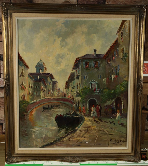 Randolf Wehn Ölgemälde Venedig