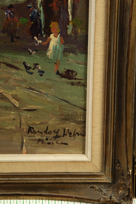Randolf Wehn Ölgemälde Venedig
