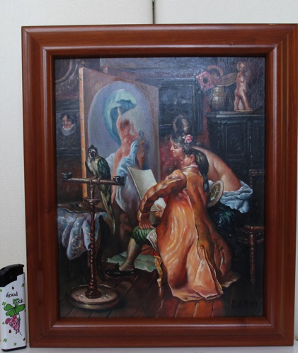 Ronni Ölgemälde Maler Atelier