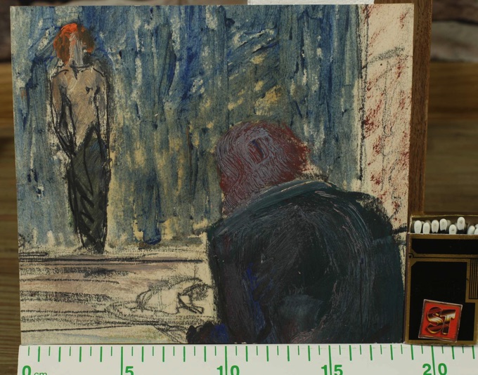 Rudolf Heene Ölgemälde antik Vögel 1932 3