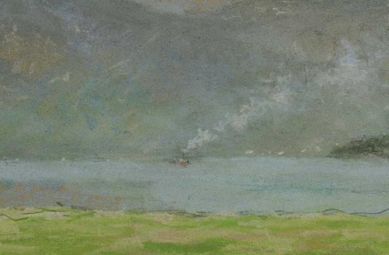 Siebe Johannes Ten Cate Pastell antik 1898 Lucerna