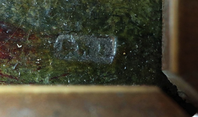 T w L Ölgemälde antik Wagen Lager