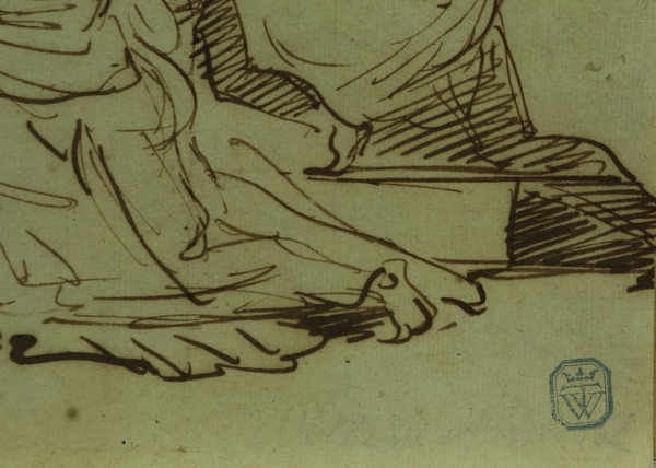 Théodore Géricault Federzeichnung antik