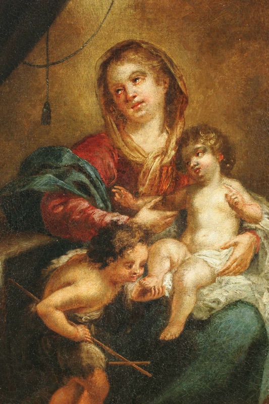Umkreis Magini Ölgemälde antik Barock Maria Madonna Christus