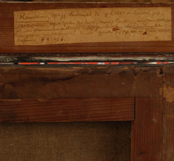 Umkreis Philipp Ferdinand de Hamilton Ölgemälde antik Jagd