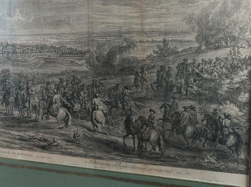 Van der Meulen Kupferstich Oudenaarde 1685