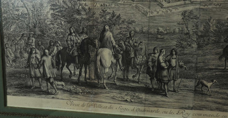 Van der Meulen Kupferstich Oudenaarde 1685