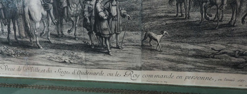 Van der Meulen Kupferstich Oudenaarde 1685