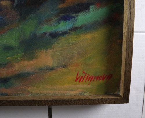 Villanova Ölgemälde expressiv