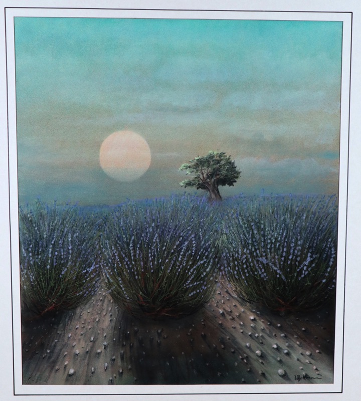 Walter Heckmann Gemälde Tempera Acryl En Midi