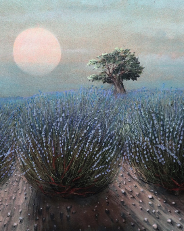 Walter Heckmann Gemälde Tempera Acryl En Midi