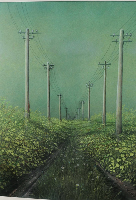 Walter Heckmann Gemälde Tempera Acryl Traumstrasse