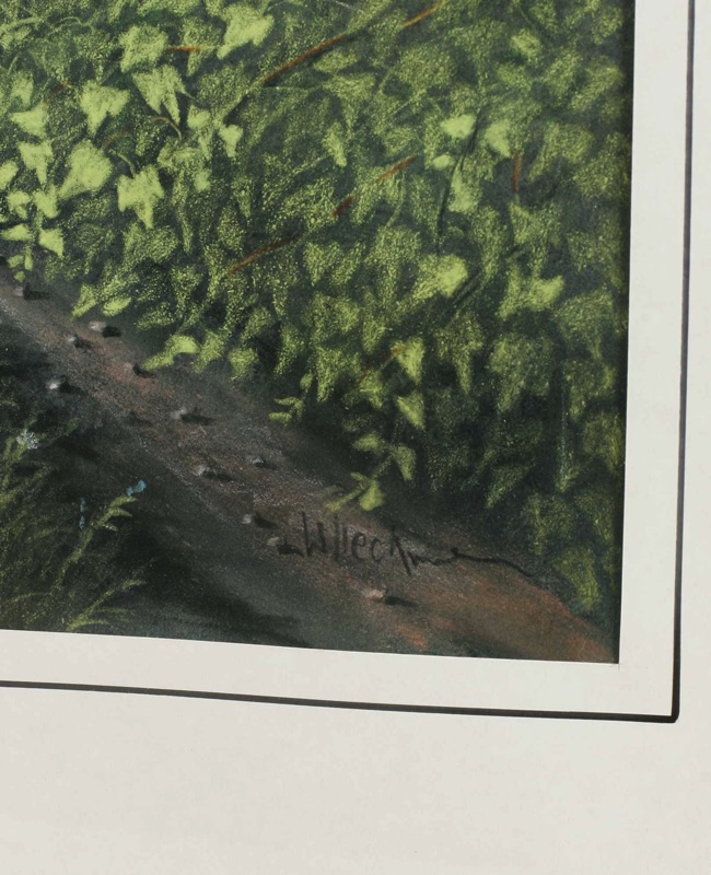 Walter Heckmann Gemälde Tempera Acryl Traumstrasse