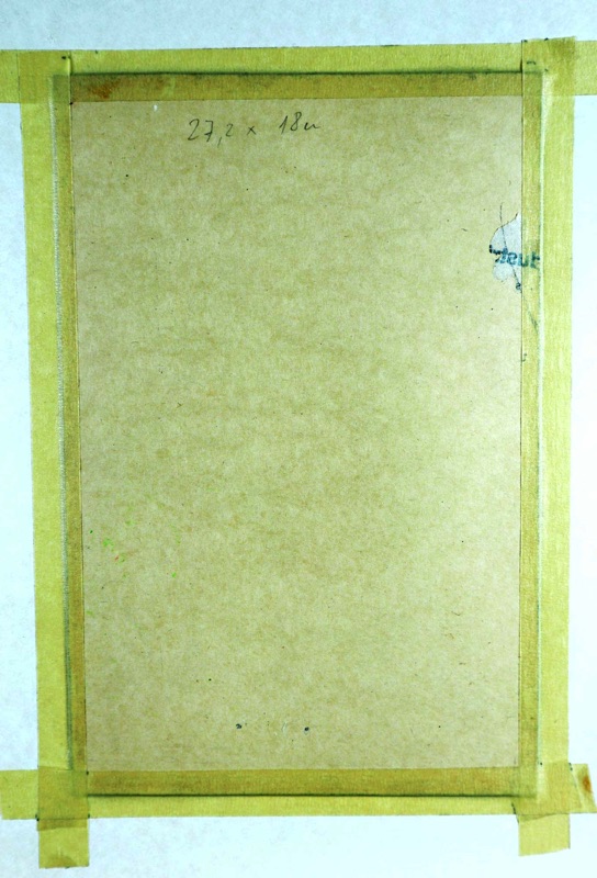 Walter Heckmann Pastell Gemälde Schmetterlinge