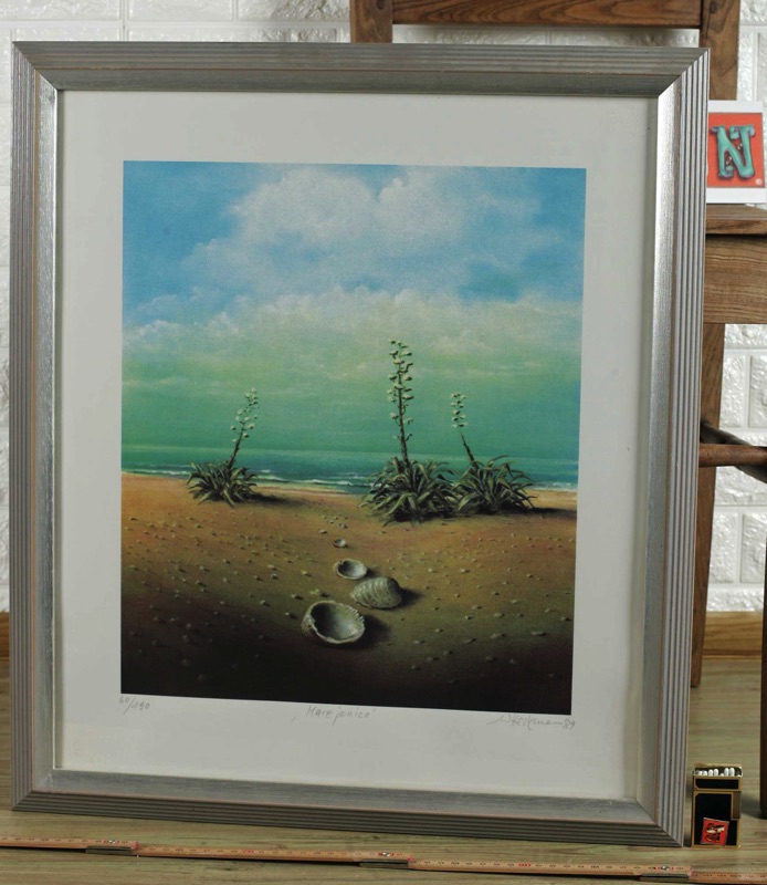 Walter Heckmann Serigraphie Marc Jonico 1989