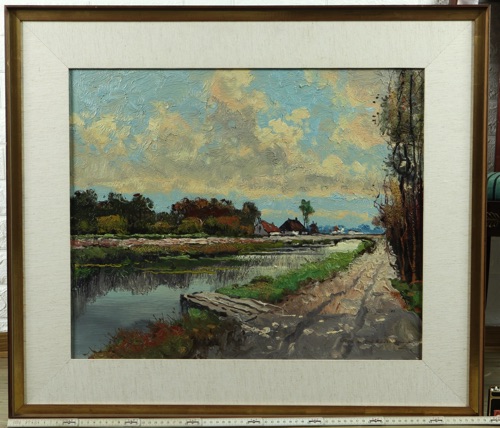 Wilhelm William van Norden Ölgemälde Landschaft
