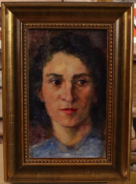 Zuschreibung Weiss Ölgemälde Portrait