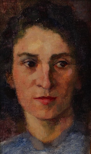 Zuschreibung Weiss Ölgemälde Portrait