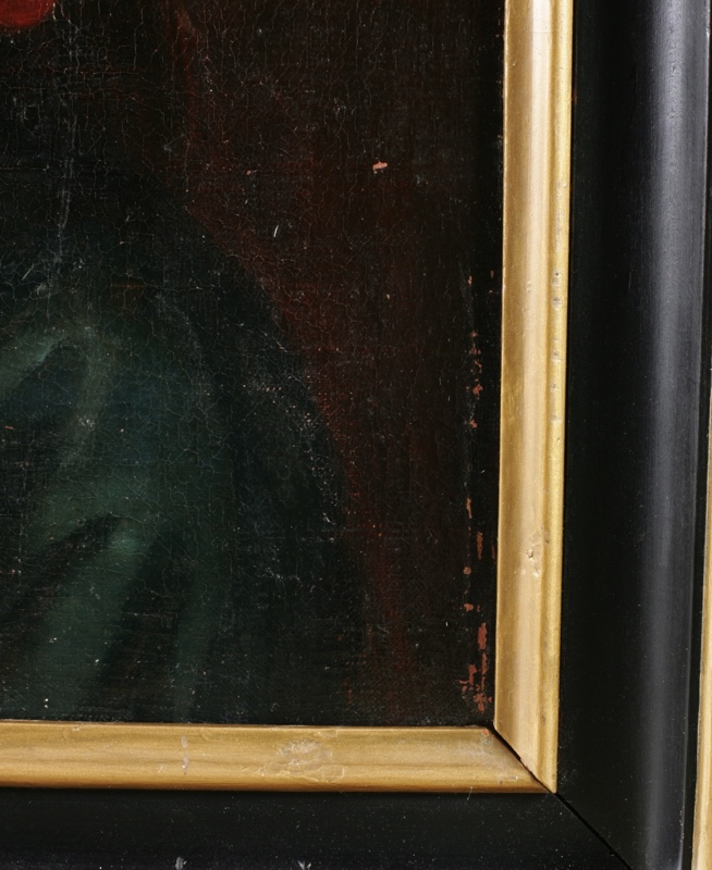 antikes Ölgemälde Madonna Maria Jesus Raffael Studie