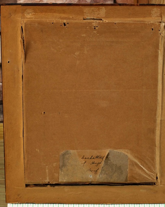 antikes Ölgemälde Portrait Hattie Wilson Gegenstück