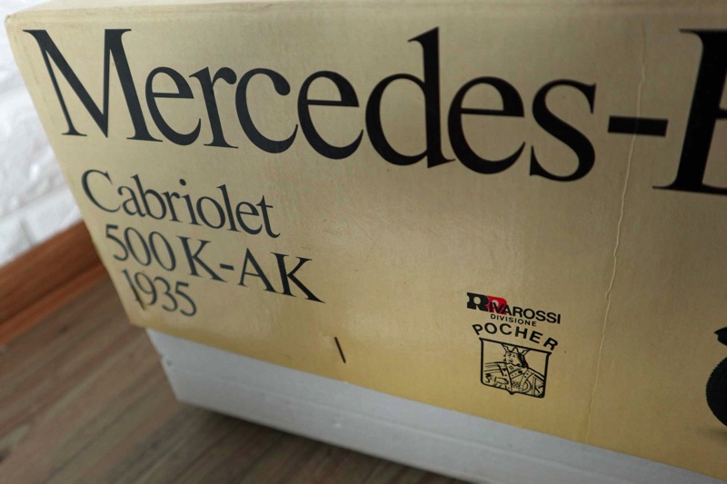 Mercedes Benz 500K AK Cabriolet 1935 Modellbausatz Rivarossi Pocher K 74
