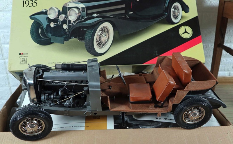 Mercedes Benz 500K AK Cabriolet 1935 Modellbausatz Rivarossi Pocher K 74