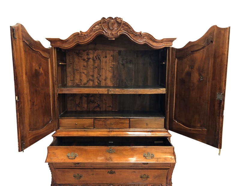 Aufsatzschrank antik Barock