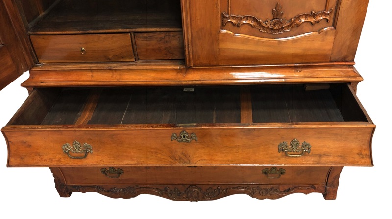 Aufsatzschrank antik Barock