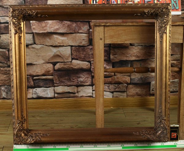 Rahmen antik Gemälderahmen 57cm