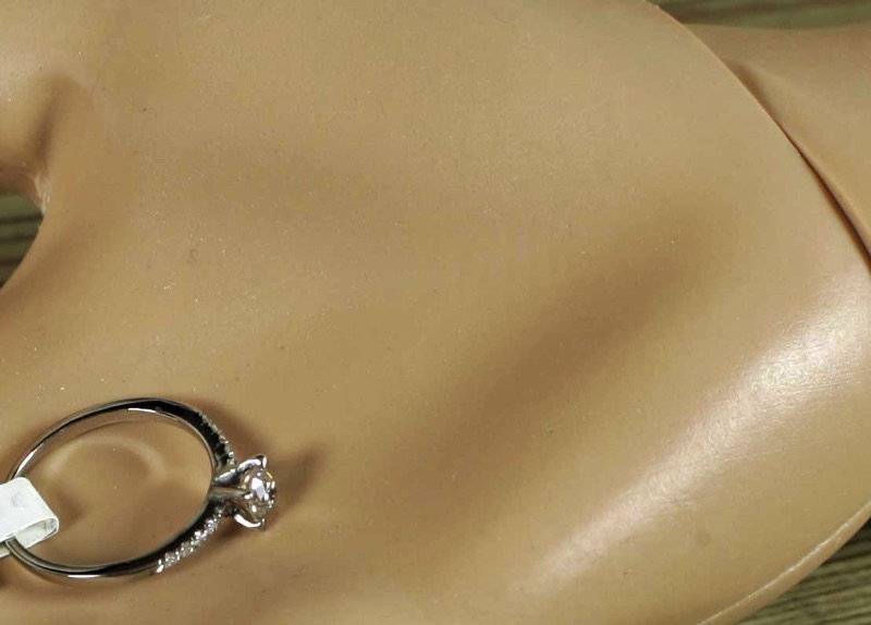 Brillantring Weissgold
