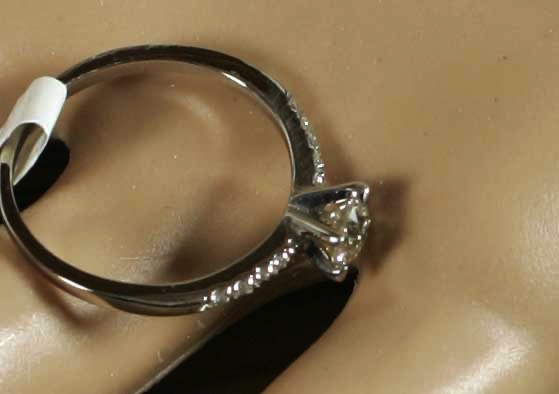 Brillantring Weissgold
