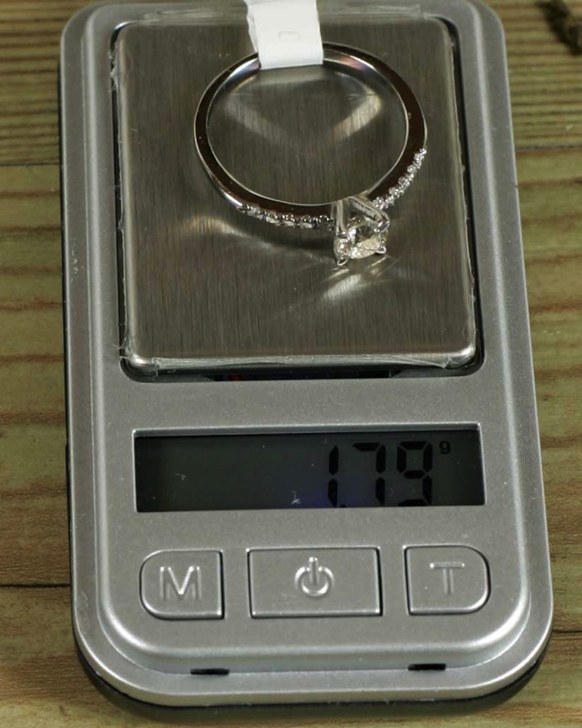 Brillantring Weissgold