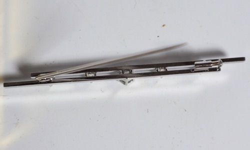 Brosche Nadel Weißgold 750 Brillanten