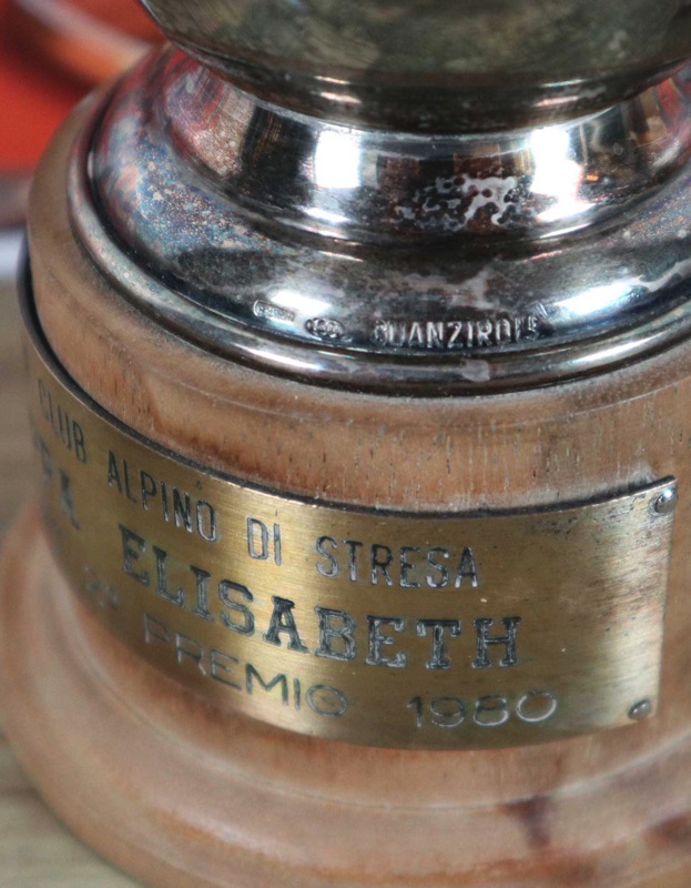 Pokal Becher Silber 800 Golf Club Stresa Scheel Guanziroli