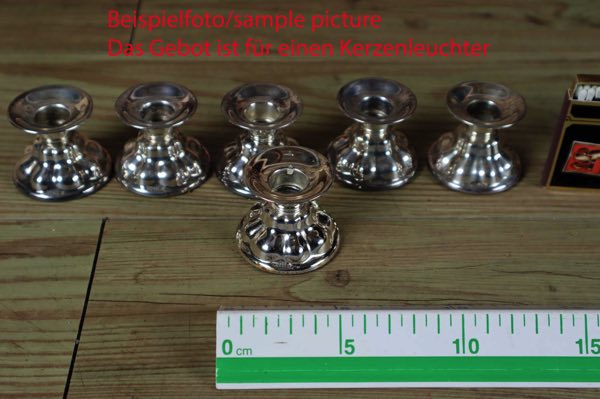 Silber 835 Kerzenleucher