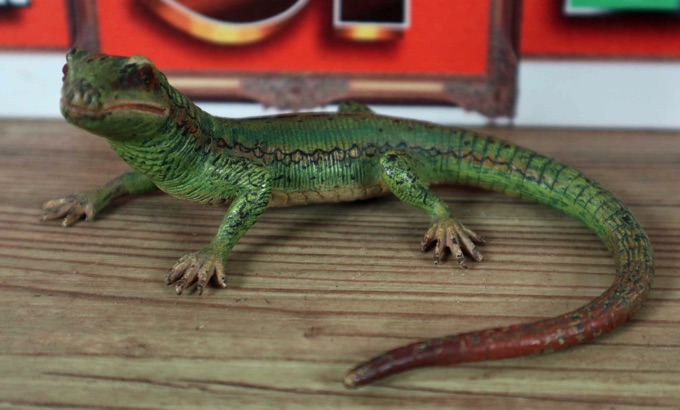 Bronze Salamander Eidechse antik