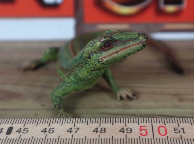 Bronze Salamander Eidechse antik