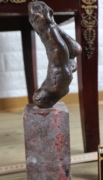 Bronze Walter Scheel J S