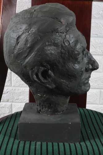 Büste Rudi Polaschek 1956 Portrait Wilhelm Raab