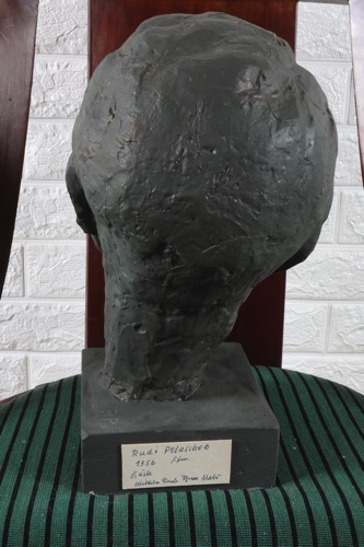 Büste Rudi Polaschek 1956 Portrait Wilhelm Raab