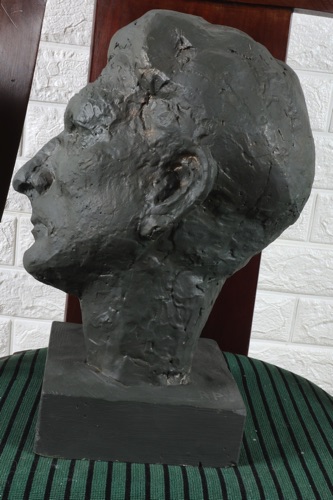 Büste Rudi Polaschek 1956 Portrait Wilhelm Raab
