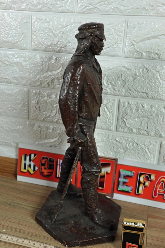 Figur Mann mit Gehstock Masse
