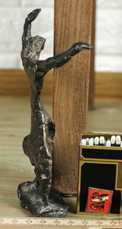 Günter Rossow Bronze Figur Frau