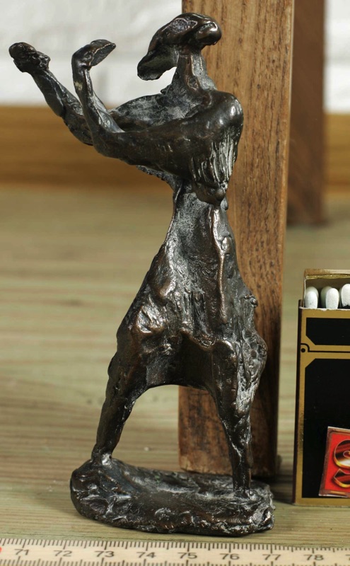 Günter Rossow Bronze Figur Mann
