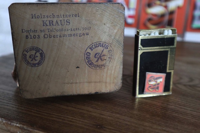 Holzfigur Oberammergau Kraus Allegorie Sommer