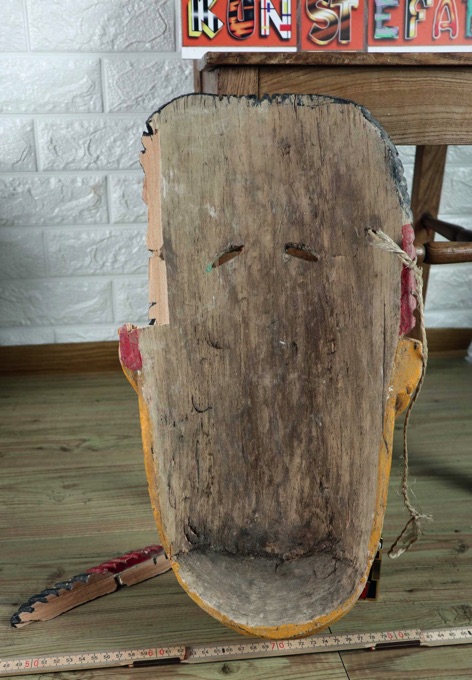 Holzmaske älter Mittelamerika Tier Kopf