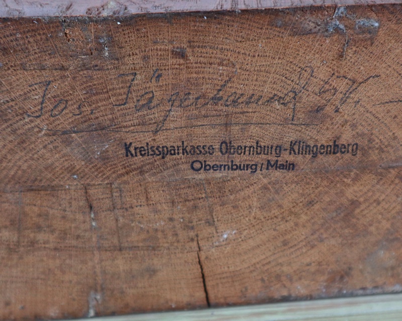 Jägerhannd Holzskulptur steigender Hengst Pferd